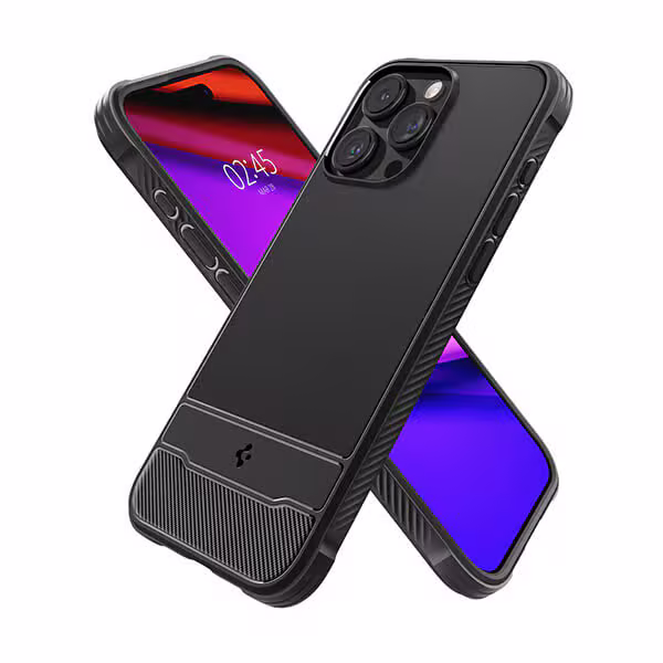 Ốp lưng iPhone 15 Pro Max Spigen Rugged Armor MagFit - ảnh 5