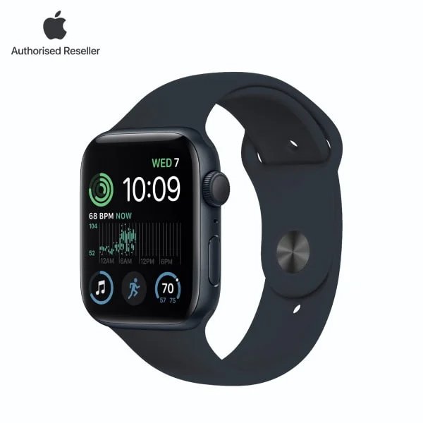 Apple Watch SE 2 (2023) 40mm (GPS) Viền nhôm - Dây cao su size S/M