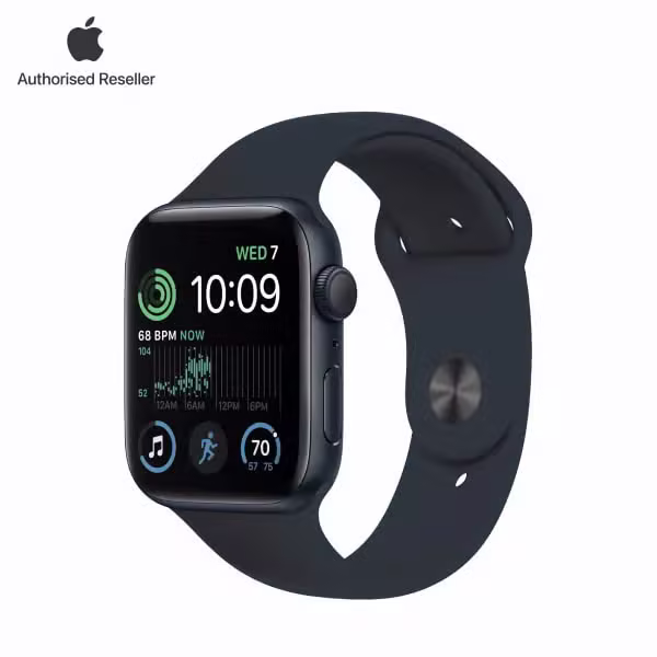 Apple Watch SE 2 (2023) 40mm (GPS) Viền nhôm - Dây cao su size S/M - ảnh 1