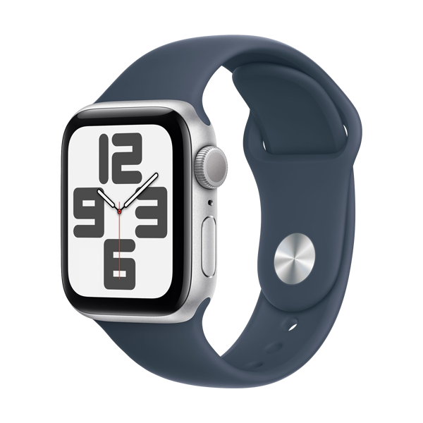 Apple Watch SE 2 (2023) 44mm (GPS) Viền nhôm - Dây cao su size S/M