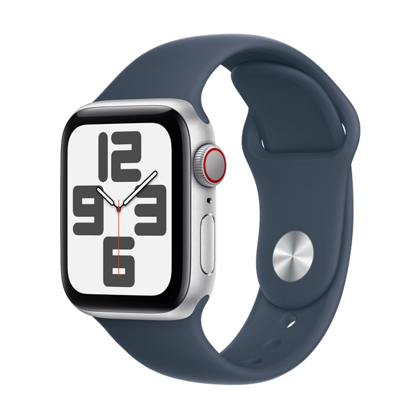 Apple Watch SE 2 (2023) 44mm (LTE) Viền nhôm - Dây cao su size S/M