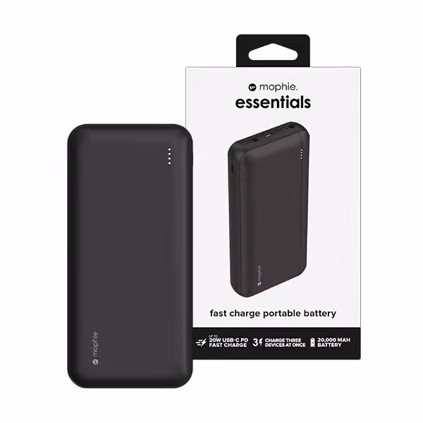 Pin sạc dự phòng Mophie Essentials Powerstation 20.000mAh - ảnh 2