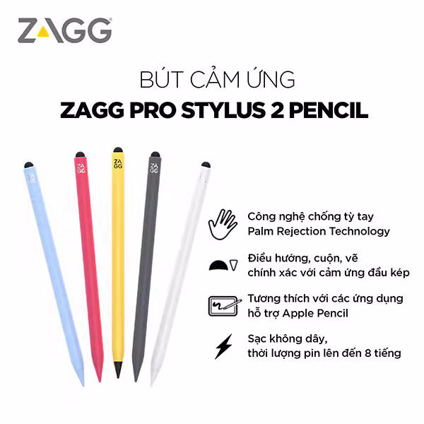 Bút cảm ứng ZAGG Pro Stylus 2 - ảnh 2