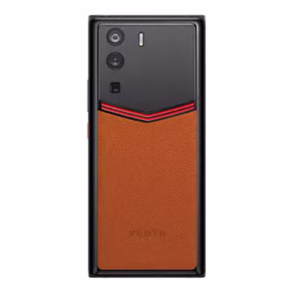 METAVERTU CURVE Enameled Calf Leather Orange Basic - ảnh 1