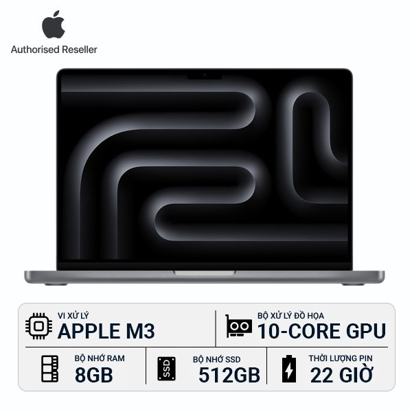 MacBook Pro M3 14 inch 2023 | 8GB/512GB