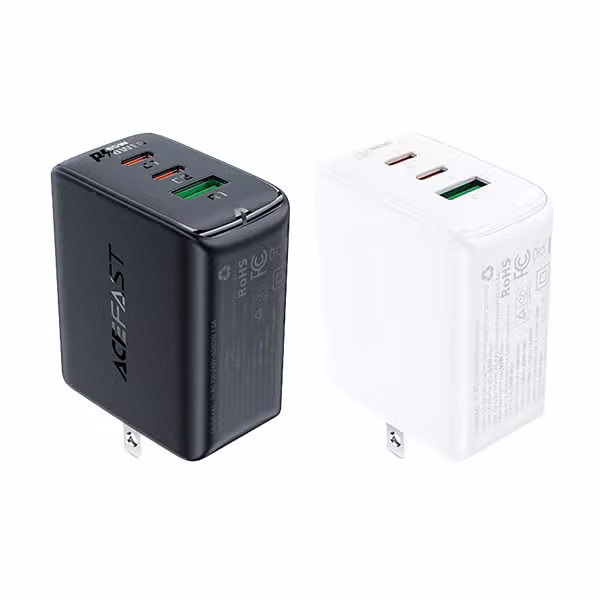 Củ sạc ACEFAST PD65W GaN (2*USB-C+USB-A) (US) A43 - ảnh 3