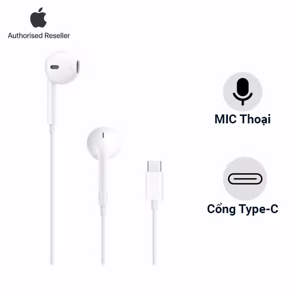Tai nghe Apple Earpods USB-C Chính Hãng - ảnh 1