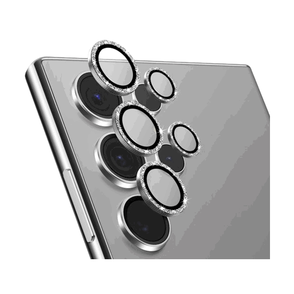 Dán cường lực camera Samsung Galaxy S24 Ultra UNIQ White Shimmer