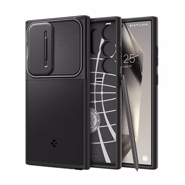 Ốp lưng Samsung Galaxy S24 Ultra Spigen Optik Armor - ảnh 1