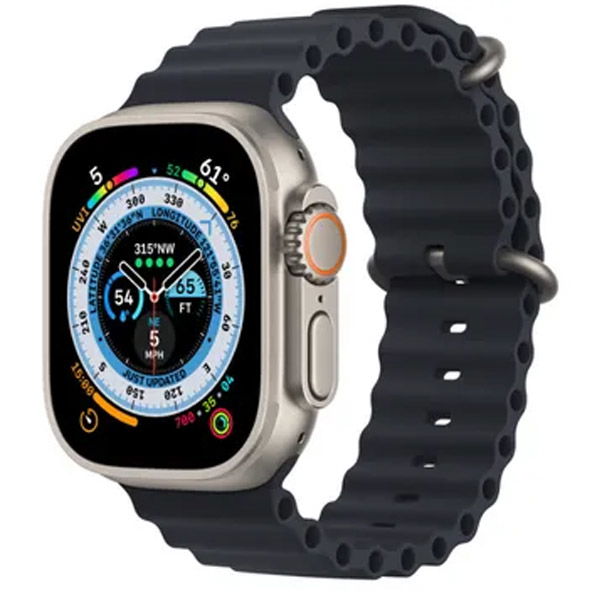 Apple Watch Ultra 49mm (LTE) Viền Titan - Dây cao su (Likenew)