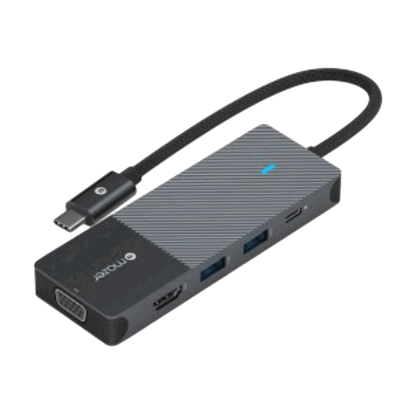 Cổng chuyển đổi Mazer Multimedia Pro 8in1 USB-C