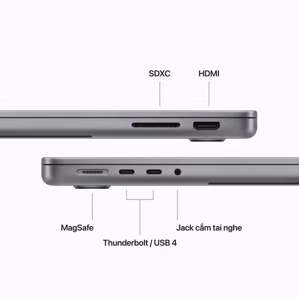 MacBook Pro M3 14 inch 16GB/512GB Chính Hãng - ảnh 6