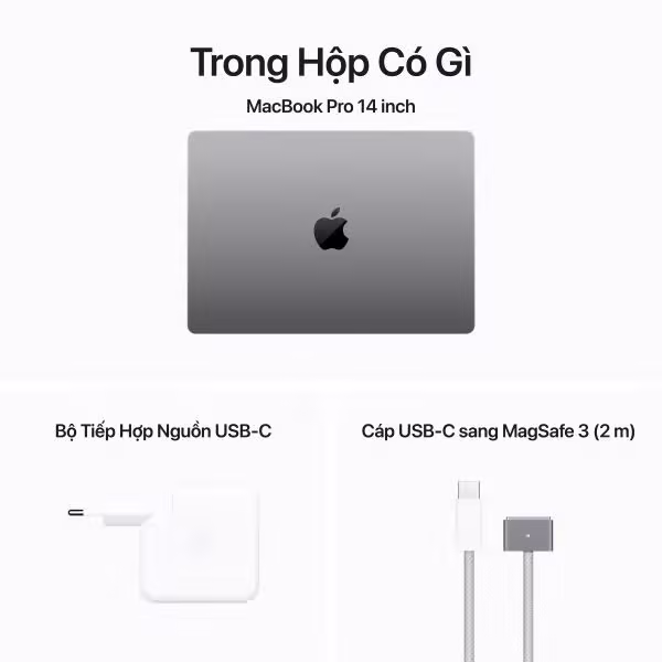 MacBook Pro M3 14 inch 16GB/512GB Chính Hãng - ảnh 10