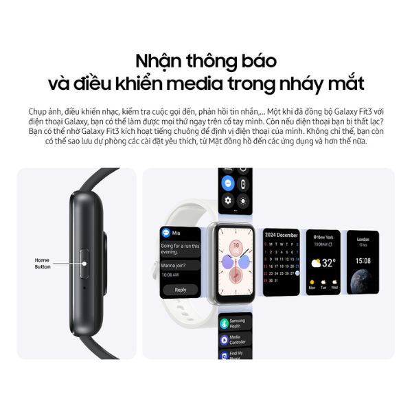 Đồng hồ thông minh Samsung Galaxy Watch Fit3 Bluetooth R390