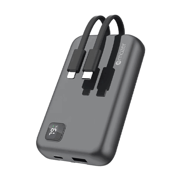 Pin sạc dự phòng Mazer SuperMini Rocket 10.000mAh kèm cáp