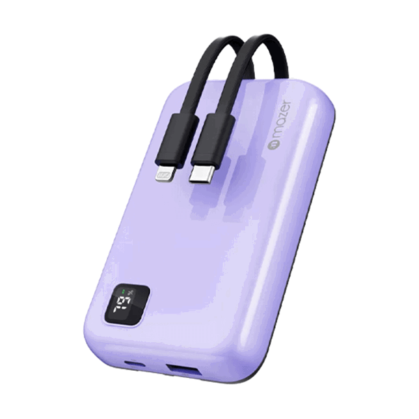 Pin sạc dự phòng Mazer SuperMini Rocket 10.000mAh kèm cáp
