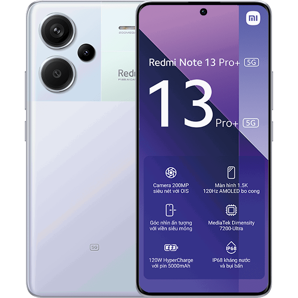 Xiaomi Redmi Note 13 Pro Plus 5G 256GB Chính Hãng (BH18T)