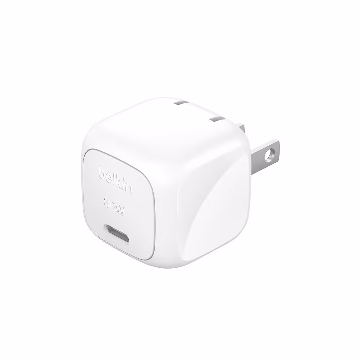 Củ sạc nhanh 30W USB-C PD PPS Cubic Wall Charger Belkin - ảnh 4