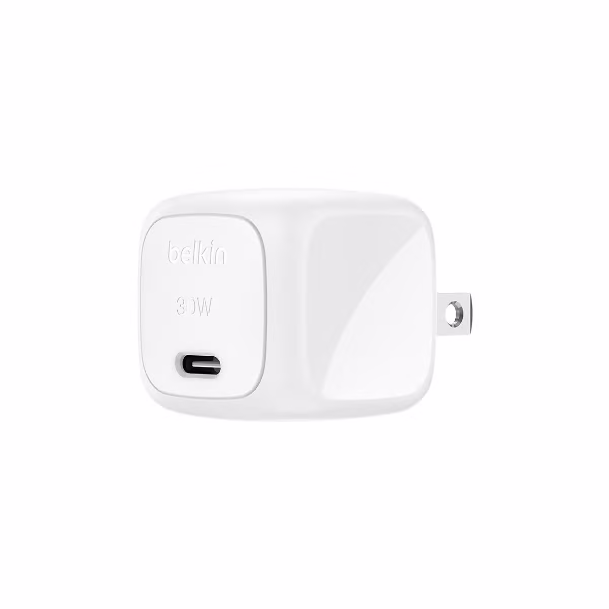 Củ sạc nhanh 30W USB-C PD PPS Cubic Wall Charger Belkin - ảnh 2