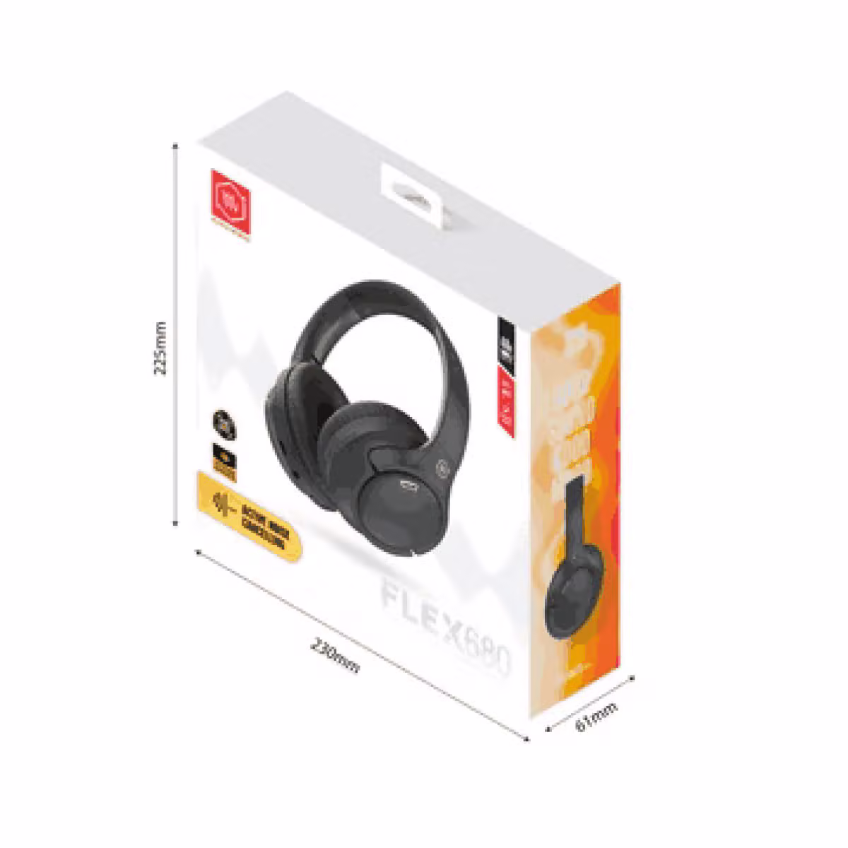 Tai nghe Bluetooth chụp tai Alpha Works Flex 680 - ảnh 4