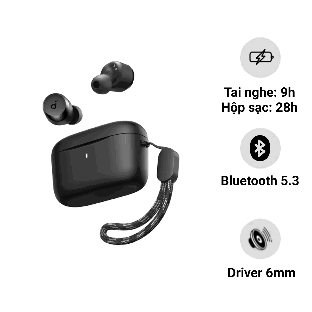 Tai nghe Bluetooth True Wireless Anker Soundcore A20i