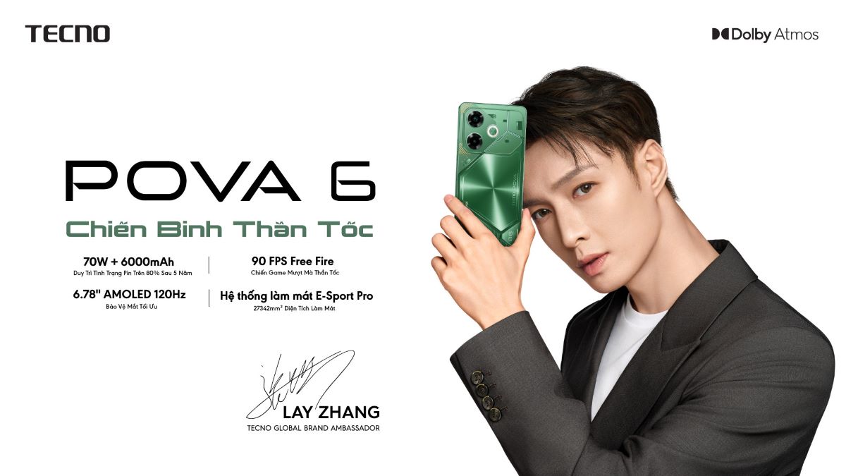 TECNO Pova 6 256GB Chính Hãng