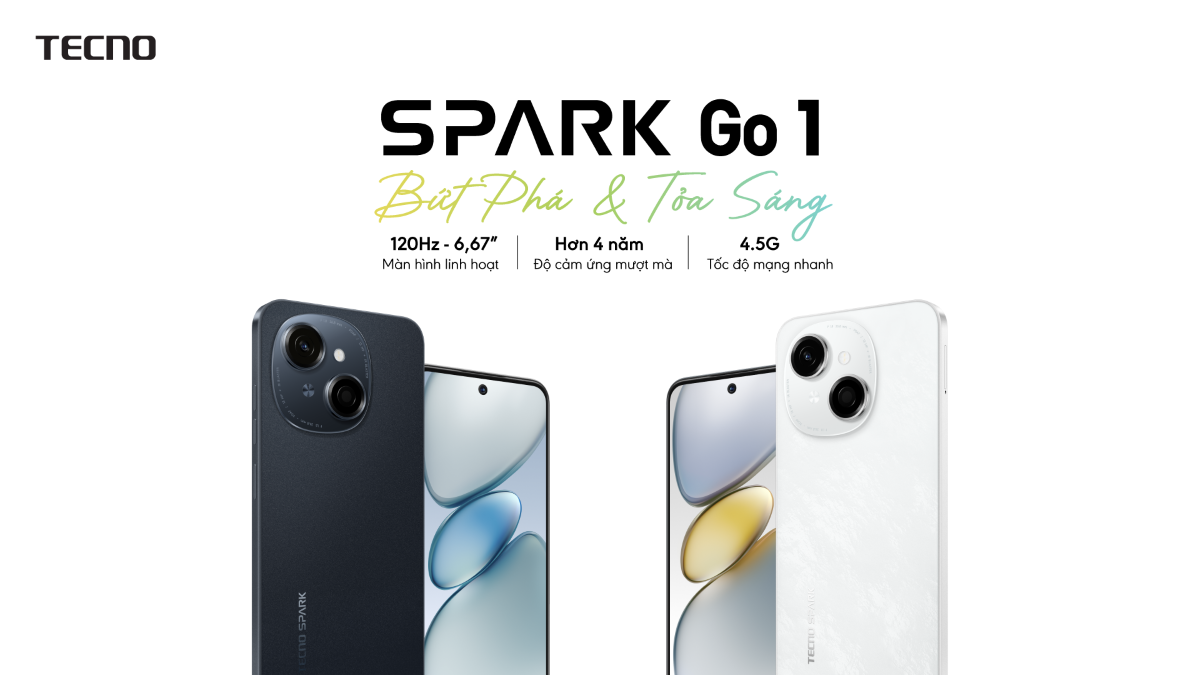 TECNO Spark GO 1 64GB Chính Hãng
