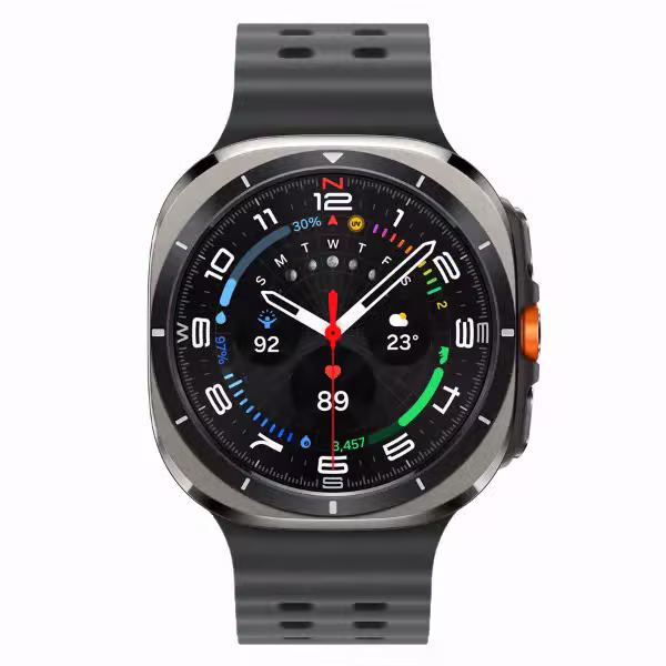 Đồng hồ thông minh Samsung Galaxy Watch Ultra 47mm LTE - Khung viền bạc xám dây đen (BHĐT) - ảnh 3