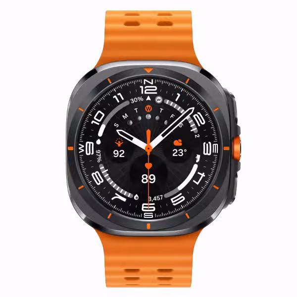 Đồng hồ thông minh Samsung Galaxy Watch Ultra 47mm LTE - Khung viền xám đen dây cam (BHĐT) - ảnh 3