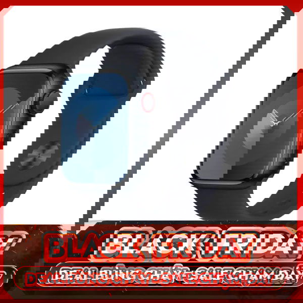 Apple Watch Series 9 45mm (LTE) Viền nhôm - Dây cao su (Likenew)