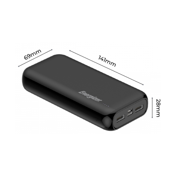 Pin sạc dự phòng Energizer 20.000mAh /3.7V Li-Polymer - UE20010BK