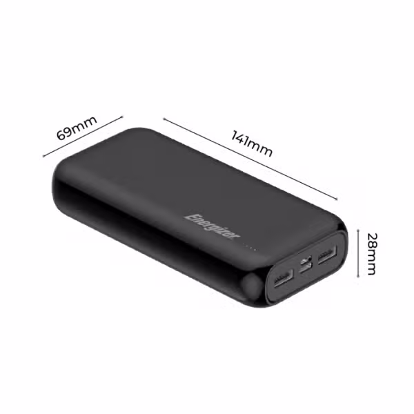 Pin sạc dự phòng Energizer 20.000mAh /3.7V Li-Polymer UE20010BK - ảnh 6