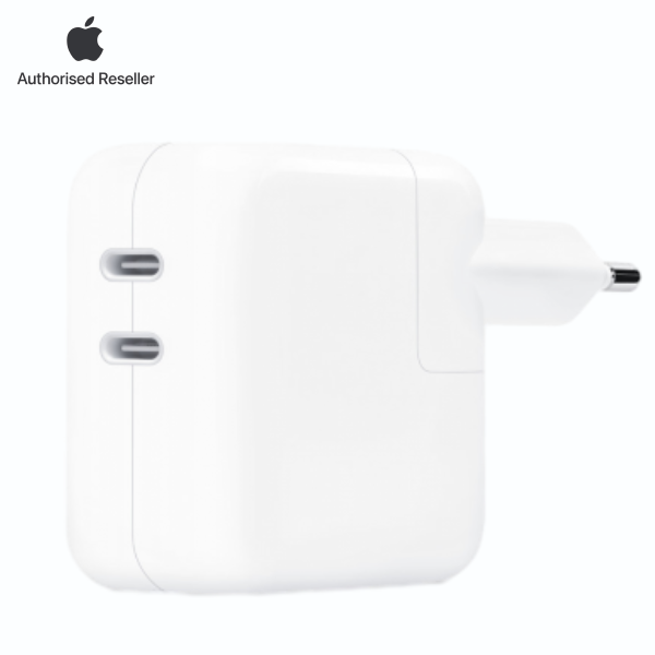 Củ sạc nhanh Apple 35W Dual USB-C (MW2K3) Chính Hãng