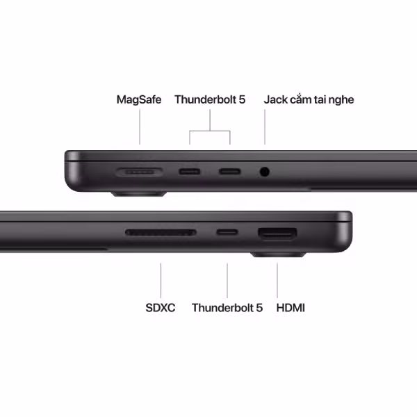 MacBook Pro 2024 16-inch M4 Max 14‑Core CPU | 32‑Core GPU 36GB/1TB Chính Hãng - ảnh 7