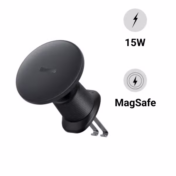 Giá đỡ kèm sạc không dây từ tính ô tô Baseus CW01 Air Gent Version 15W