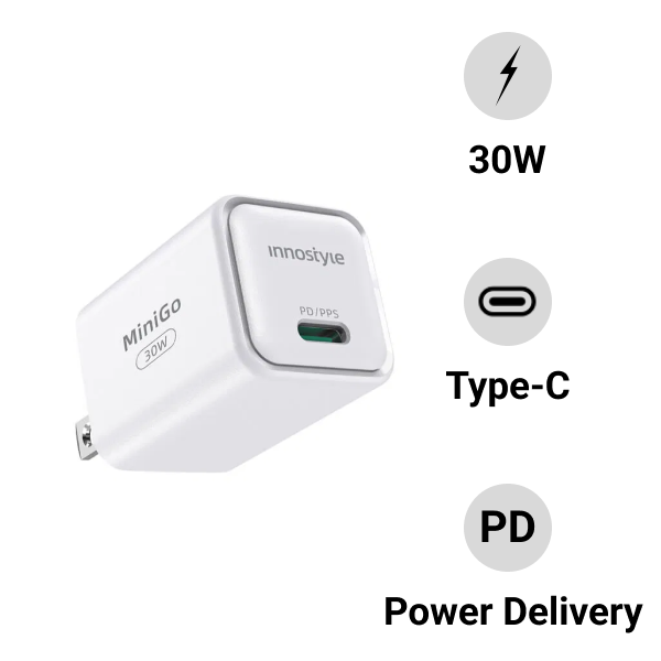Củ sạc nhanh Innostyle Minigo GAN II 30W PD/PPS IC30G