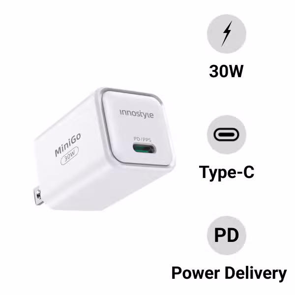 Củ sạc nhanh Innostyle Minigo GAN II 30W PD/PPS IC30G