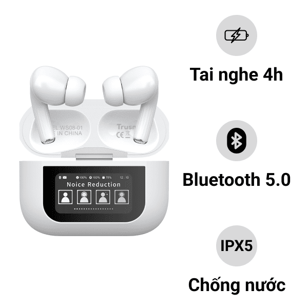 Tai nghe True Wireless Trusmi WS08