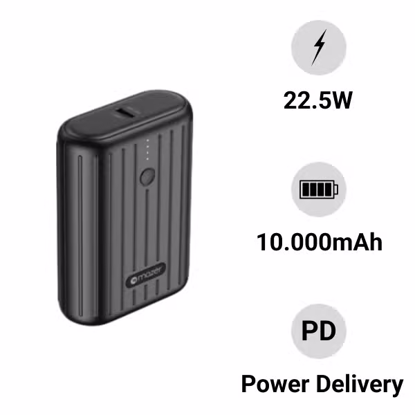 Pin sạc dự phòng Mazer M-EGMINI 10.0V2 10.000mAh