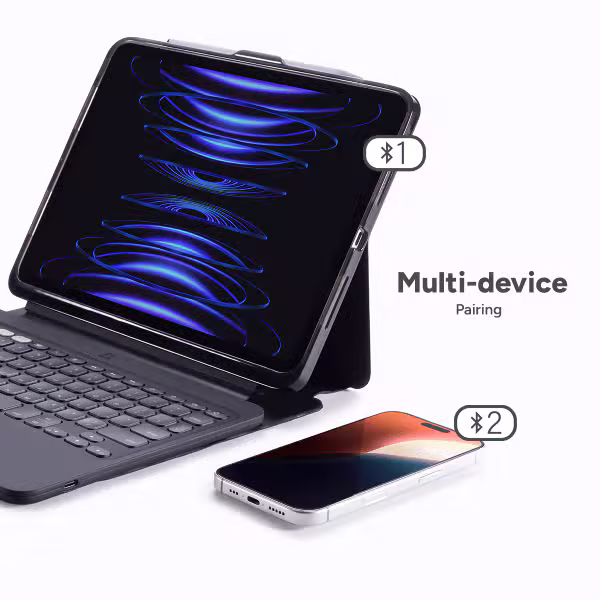 Ốp lưng kèm bán phím ZAGG Pro Keys 2 iPad Air 11-inch (M2) - ảnh 2