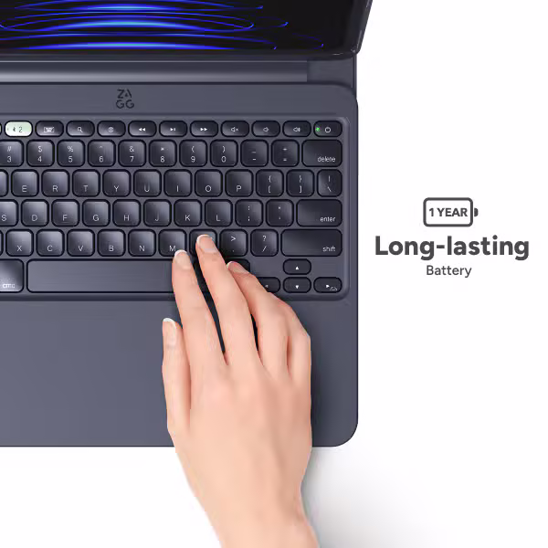 Ốp lưng kèm bán phím ZAGG Pro Keys 2 iPad Air 11-inch (M2) - ảnh 4