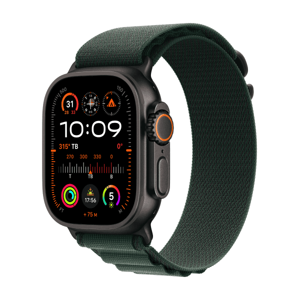 Apple Watch Ultra 2 (2024) 49mm (LTE) Viền Titan - Dây Alpine size S