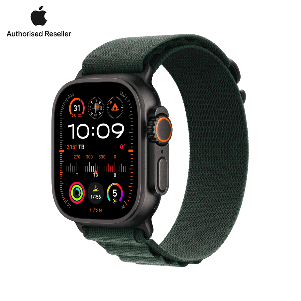Apple Watch Ultra 2 (2024) 49mm (LTE) Viền Titan - Dây Alpine size S