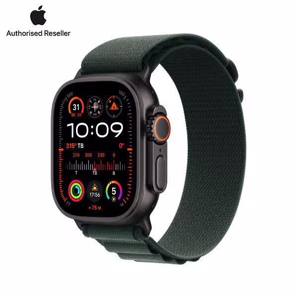 Apple Watch Ultra 2 (2024) 49mm (LTE) Viền Titan - Dây Alpine size S - ảnh 1