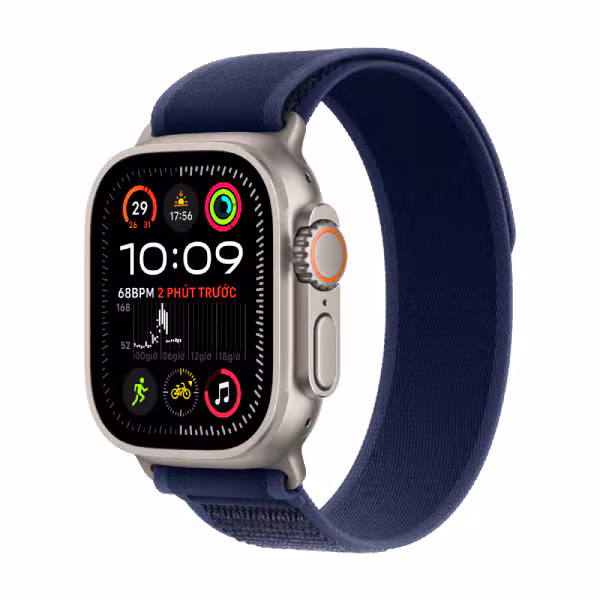 Apple Watch Ultra 2 (2024) 49mm (LTE) Viền Titan - Dây Trail M/L - ảnh 1