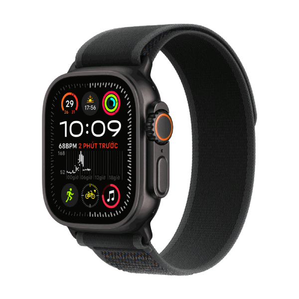Apple Watch Ultra 2 (2024) 49mm (LTE) Viền Titan - Dây Trail M/L