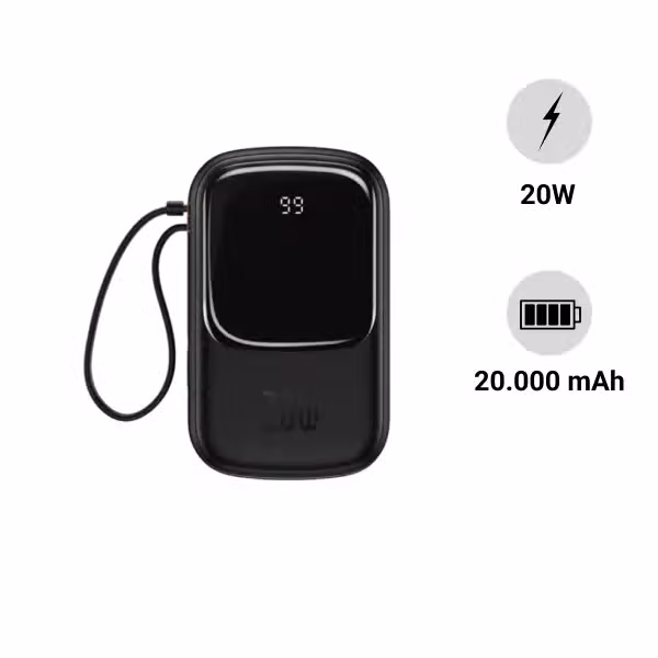 Pin sạc dự phòng Baseus QPow Pro 20.000mAh 20W - ảnh 1