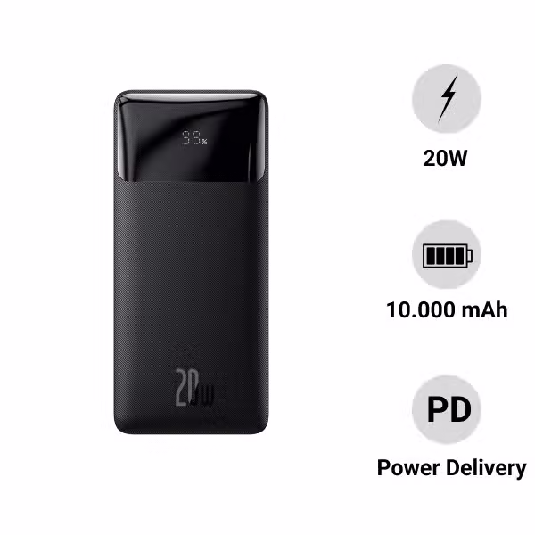 Pin sạc dự phòng Baseus BiPow 10.000mAh 20W - ảnh 1