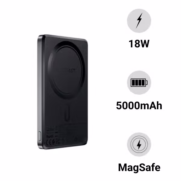Pin sạc dự phòng Acefast siêu mỏng M8 5.000mAh PD18W MagSafe - ảnh 1