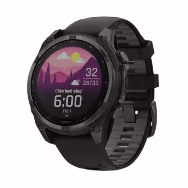 Đồng hồ thông minh Garmin Fenix 8 51mm Sapphire Solar - ảnh 1